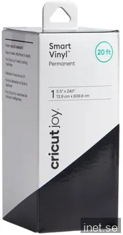 Cricut Joy Smart Vinyl rulle 14x610 cm (svart)