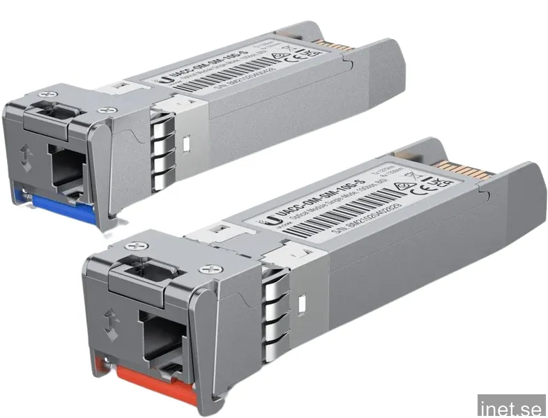 Ubiquiti 10G Bidirectional Single-Mode SFP+ Modul 2-pack