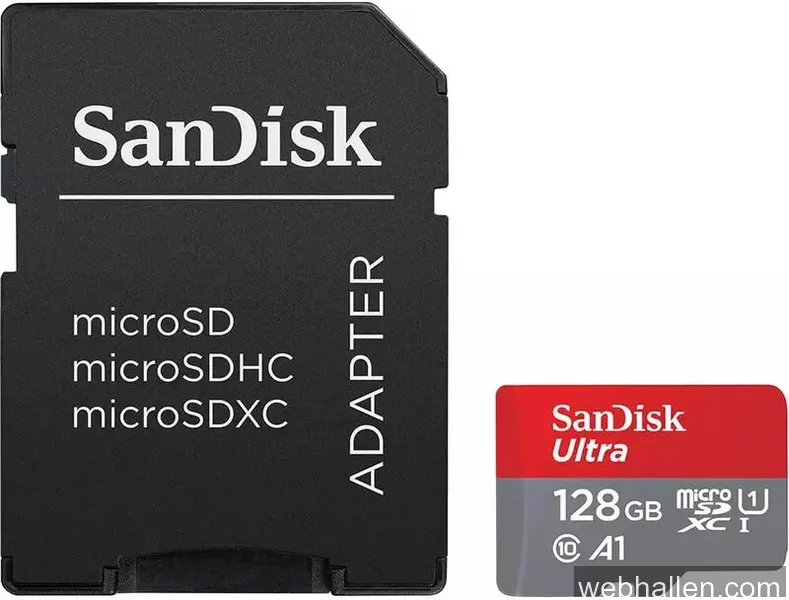 SanDisk Ultra microSDXC 128GB Class 10 UHS-I U1 A1 120MB/s