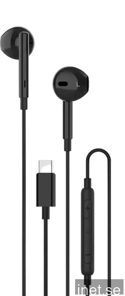 Unisynk Hörlurar USB-C Svart