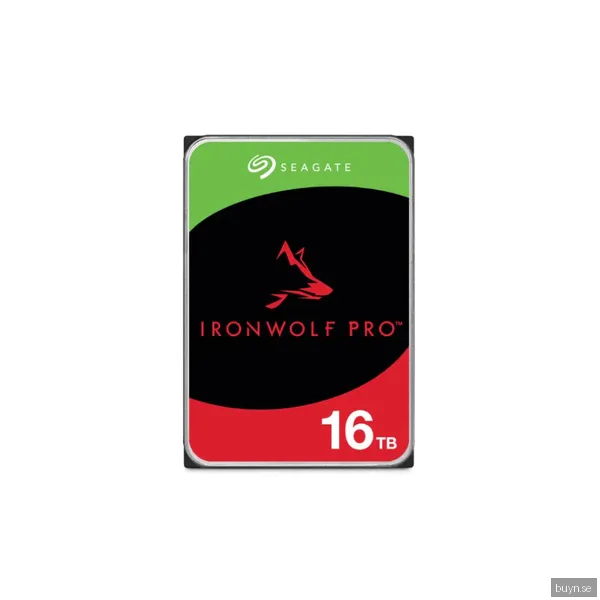 Seagate IronWolf Pro - 16TB - Hårddisk - ST16000NT001 - SATA-600 - 3,5"