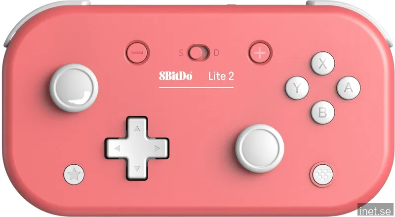 8Bitdo Lite 2 Bluetooth Gamepad Rosa