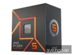 AMD Ryzen 5 7600 Wraith Stealth CPU - 6 kärnor - 4 GHz - AMD AM5 - AMD Boxed (med kylare)