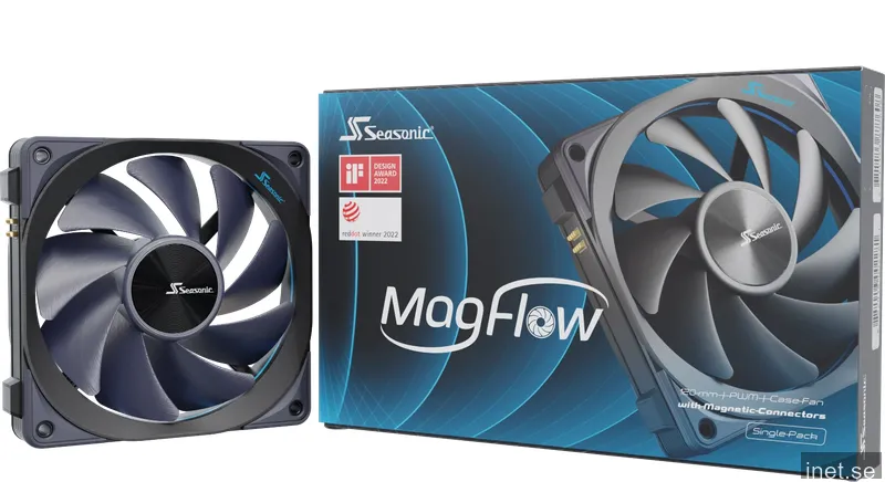 Fläkt 120 mm Seasonic MagFlow