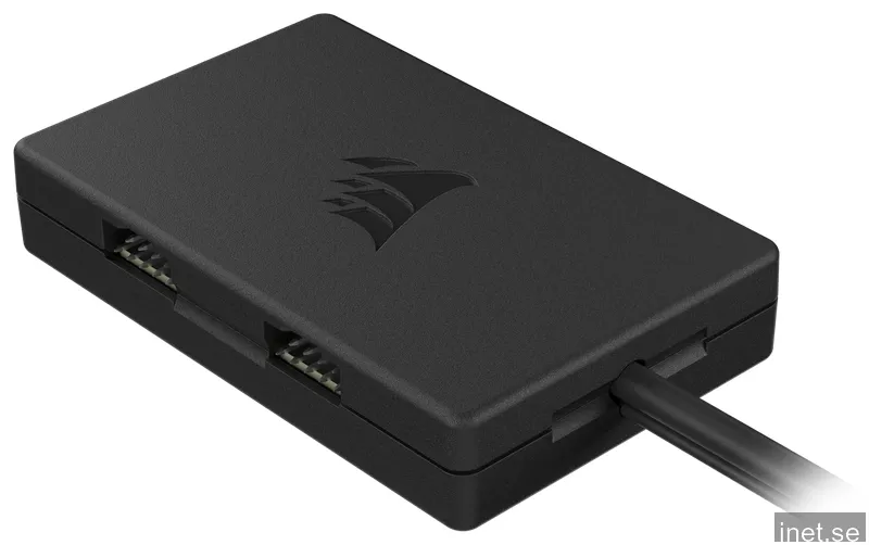 Corsair Internal 4-Port USB 2.0 Hub USB Hub - USB 2.0 - 4 porte - Svart