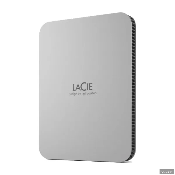 LaCie Mobile Drive - Extern Hårddisk - 2TB - Silver