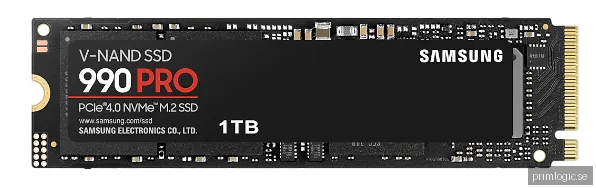 Samsung 990 Pro SSD - 1TB - Utan värmespridare - M.2 2280 - PCIe 4.0