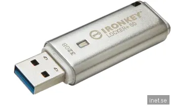 Kingston IronKey Locker+ 50 - 32GB - USB-minne