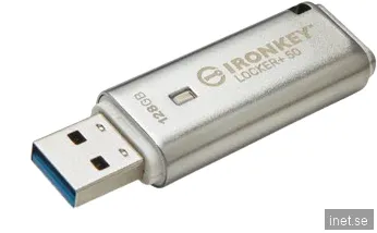 Kingston IronKey Locker+ 50 - 128GB - USB-minne