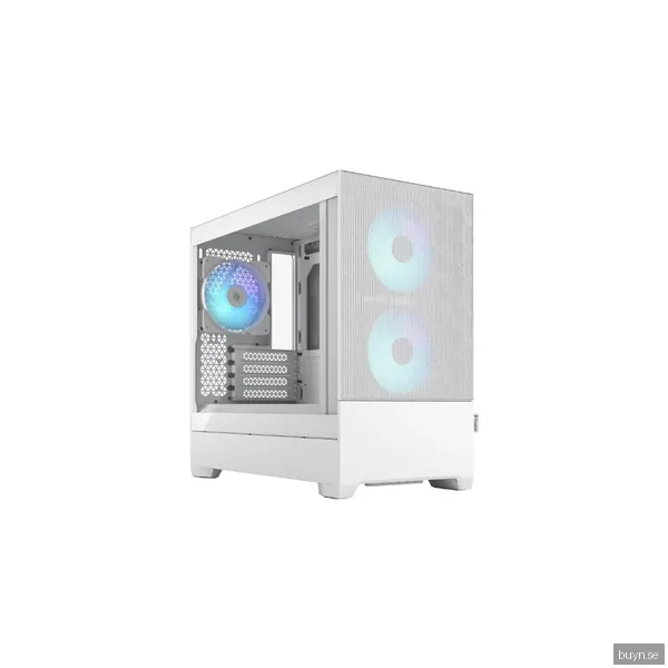Fractal Design Pop Mini Air RGB - White TG Clear Tint - Chassi - Miditower - Vit