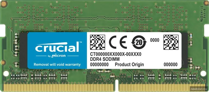 Crucial 32GB DDR4 3200 MHz