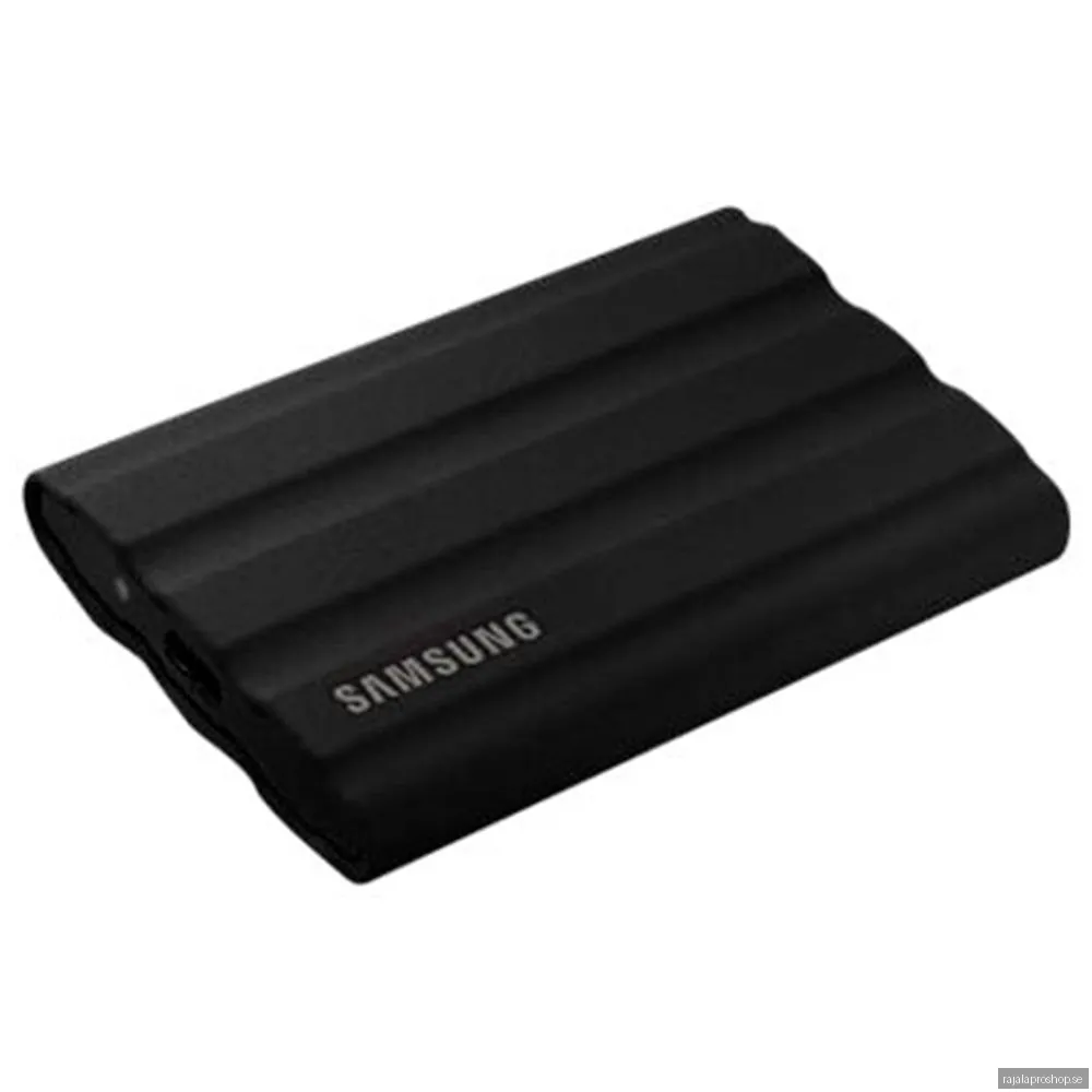 Samsung Portable SSD T7 Shield - 2TB - Svart - Extern SSD - USB 3.2 Gen 2