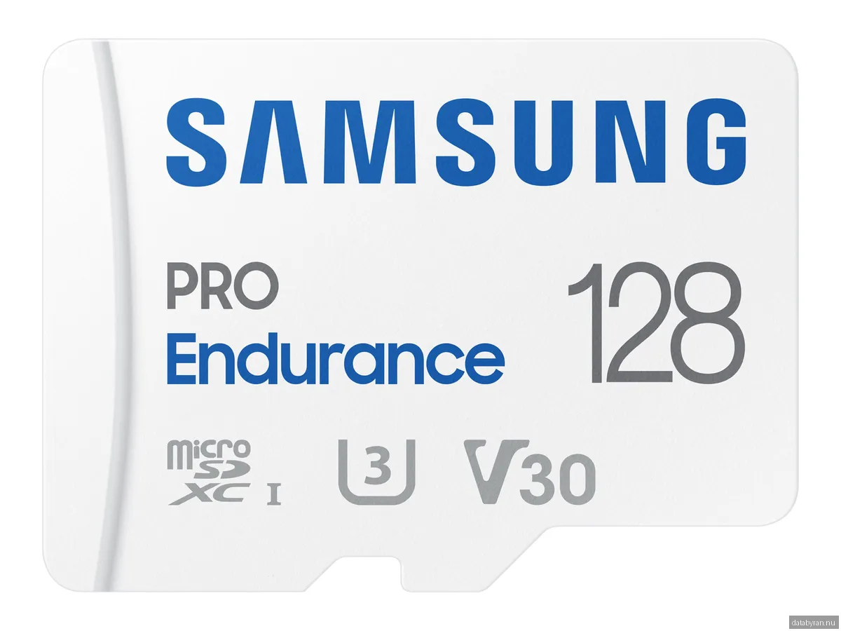 Samsung Pro Endurance 128 GB MicroSD minneskort med SD-adapter