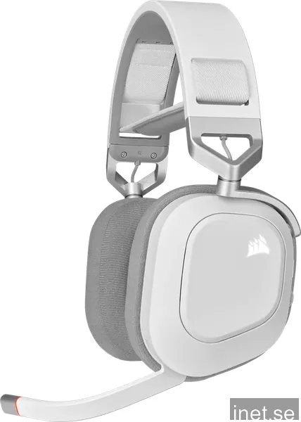 Corsair HS80 RGB Trådlöst Gamingheadset - White