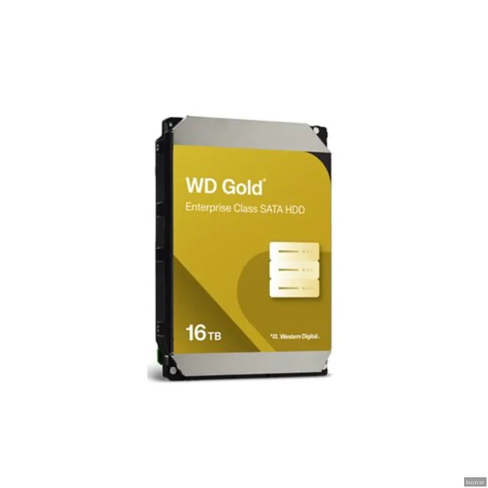 WD Gold - 16TB - Hårddisk - WD161KRYZ - SATA-600 - 3,5"