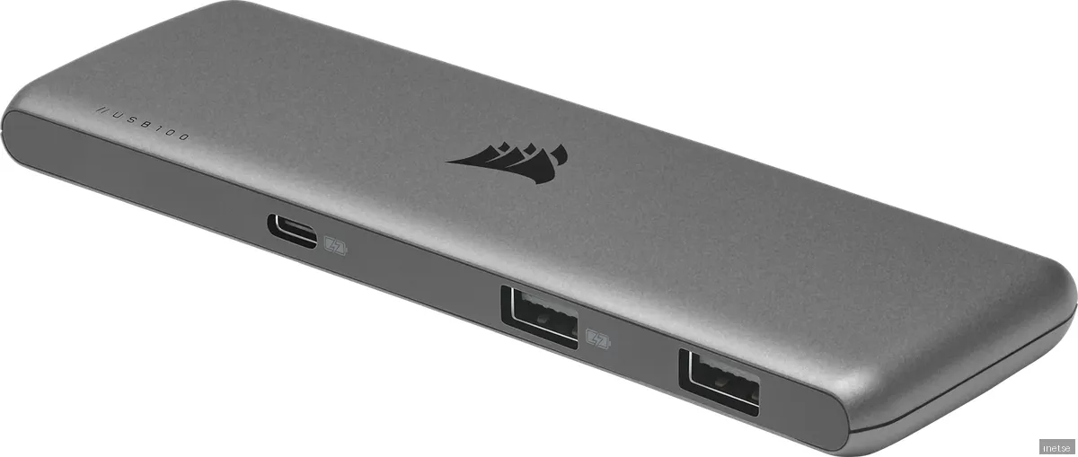 CORSAIR USB100 7-Port USB Type-C/USB Type-A Expansion Hub