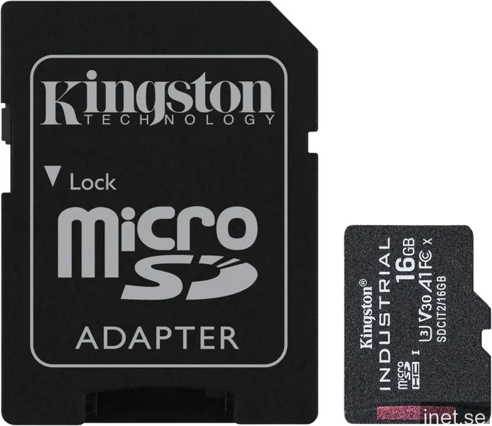 Kingston microSD 16GB Industrial A1