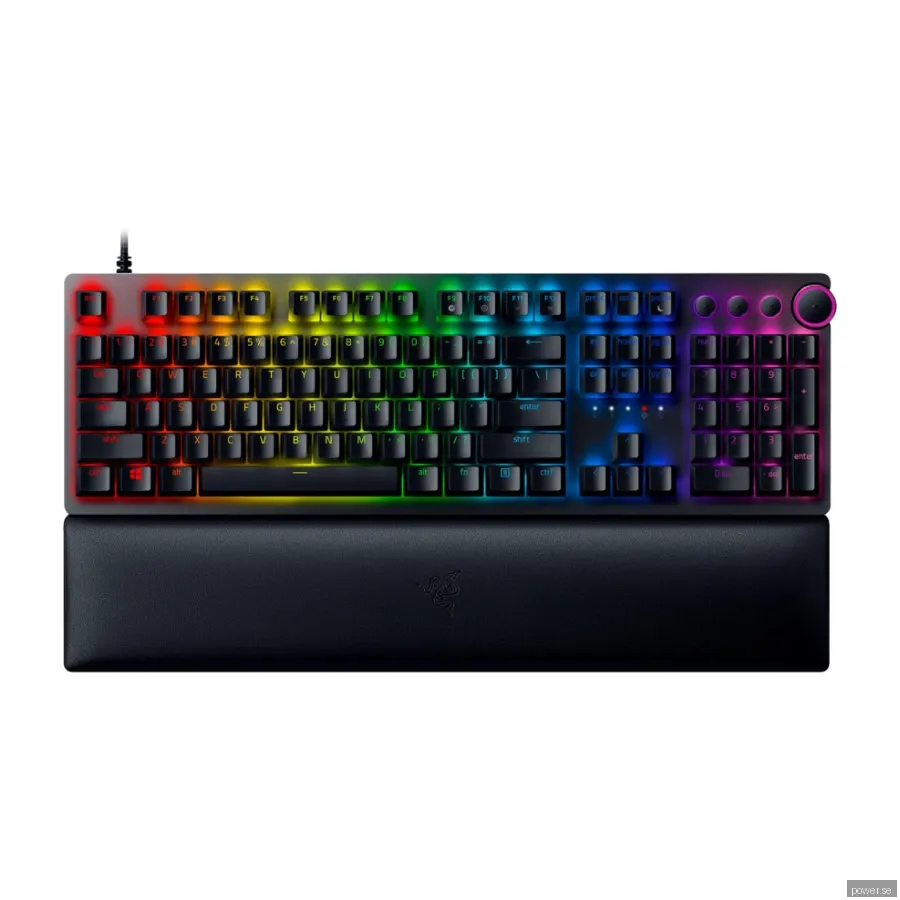 Razer Huntsman V2 Optical gamingtangentbord Clicky Optical, purple