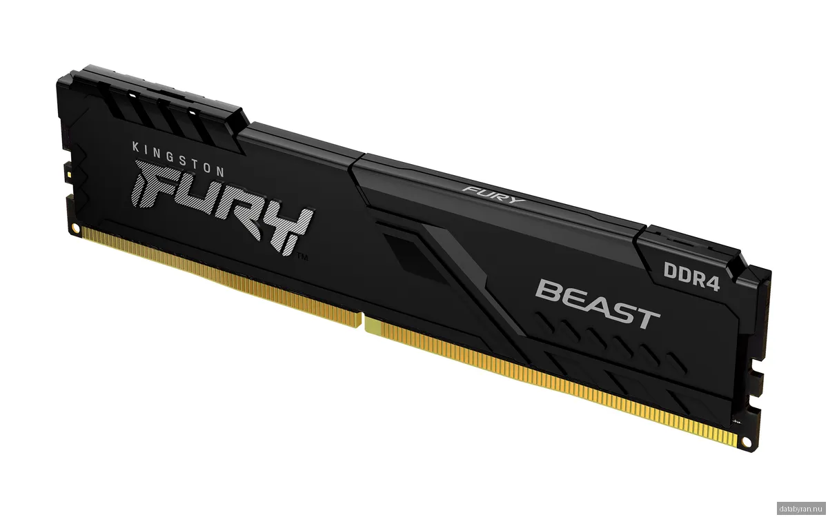 Kingston FURY Beast DDR4-3200 - 8GB - CL16 - Single Channel (1 pcs) - Intel XMP - Svart