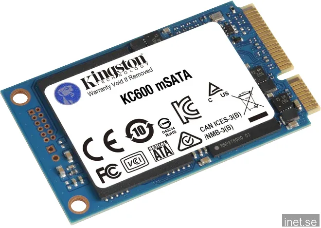 Kingston KC600 SSD - 1TB - SATA-600 - mSATA