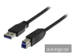 Deltaco USB3-130 - USB-kabel