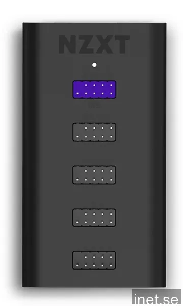 NZXT Internal (Gen 3) USB Hub - USB 2.0 - 4 porte - Svart