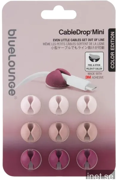 BlueLounge CableDrop Mini 9-P Rosa