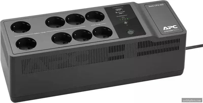 APC BE850G2-GR - Back-UPS - 850VA/520W - Line Interactive UPS