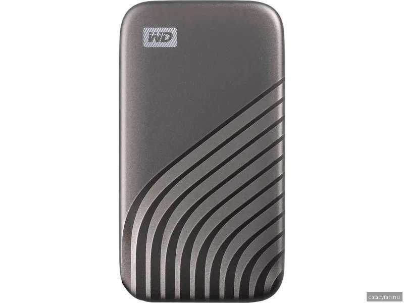 SANDISK WD My Passport SSD - 1TB - Grå - Extern SSD