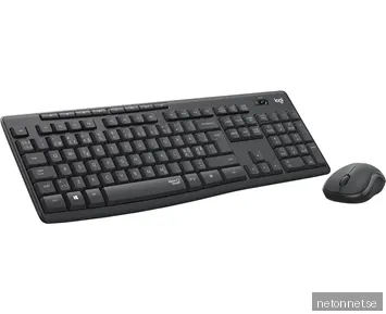 Logitech MK295 Silent Wireless Combo - GRAPHITE NORDIC