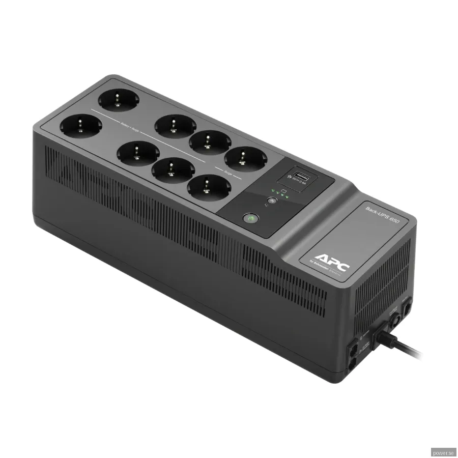 APC BE650G2-GR - Easy UPS - 650VA/400W - Line Interactive UPS