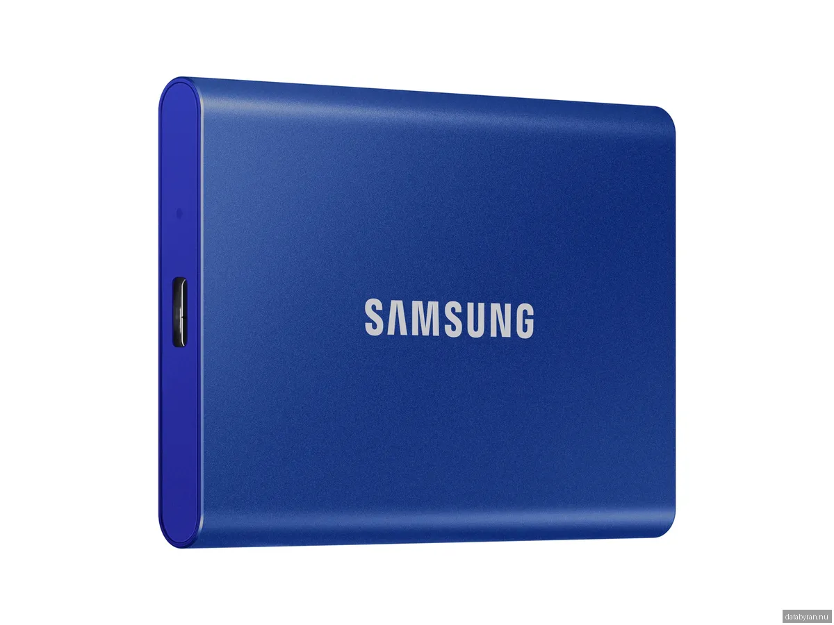 Samsung Portable SSD T7 - 1TB - Blå - Extern SSD - USB 3.2 Gen 2