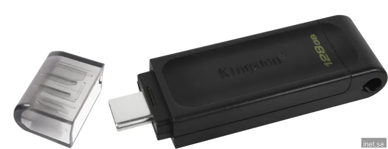 Kingston DataTraveler 70 - 128GB - USB-minne