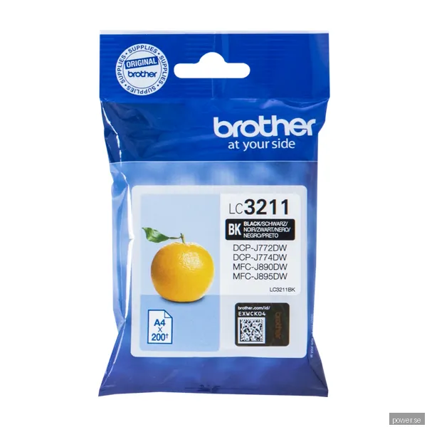 Brother LC3211BK / LC 3211BK Black Ink
