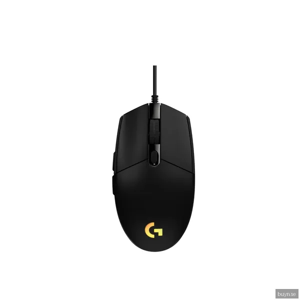 Logitech G203 Lightsync gaming mus (svart)