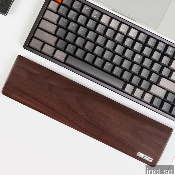Keychron K2/K6 Palmrest - Walnut Wood