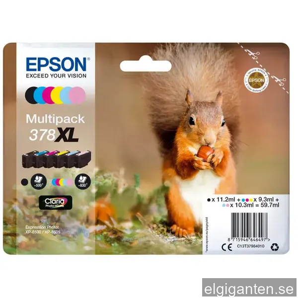 Epson 378XL Multipack