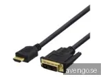 DELTACO HDMI-113D - Adapterkabel