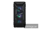 ASUS TUF Gaming GT301 - Chassi - Miditower - Svart