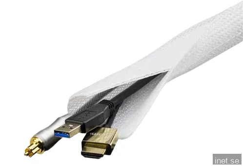 Deltaco Cable Sorting Stocking 3 m White