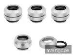 Corsair Hydro X Series XF Hardline Fitting 12MM OD Chrome