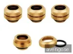 Corsair Hydro X Series XF Hardline Fitting 12MM OD Gold