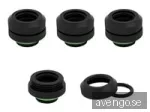 Corsair Hydro X Series XF Hardline Fitting 12MM OD Black