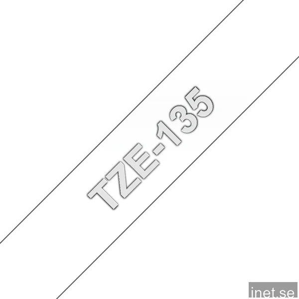 Brother TZE135 (laminerad tejp 12mm)