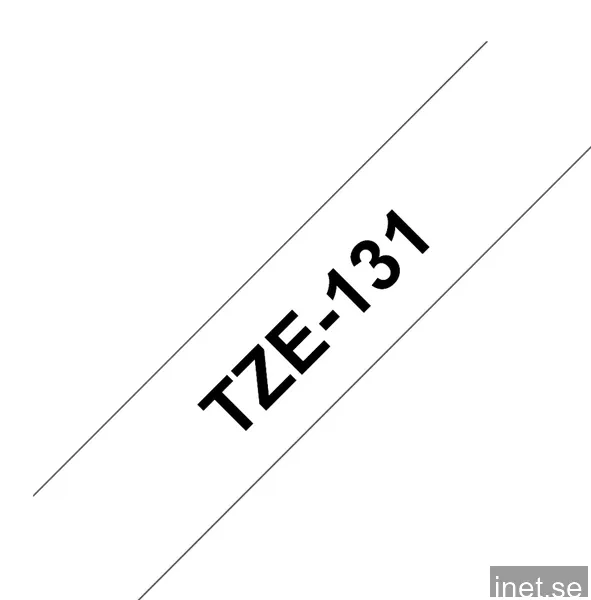 Brother TZE131 (laminerad tejp 12mm)