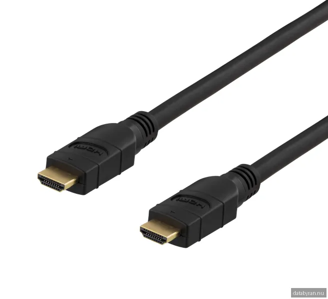 DELTACO HDMI-kabel 2.0 ha-ha Aktiv Svart 10 m