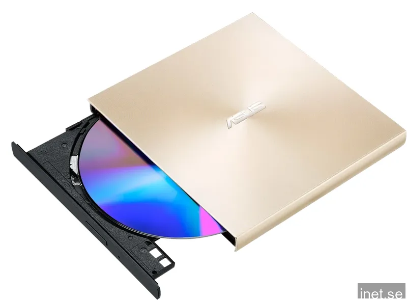 ASUS ZenDrive U9M - Gold - CD-ROM (Läsare) - USB 2.0 - Gold