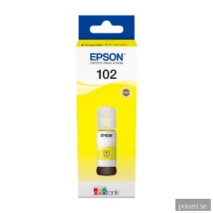 Epson påfyllningsbläck 102 EcoTank Gul