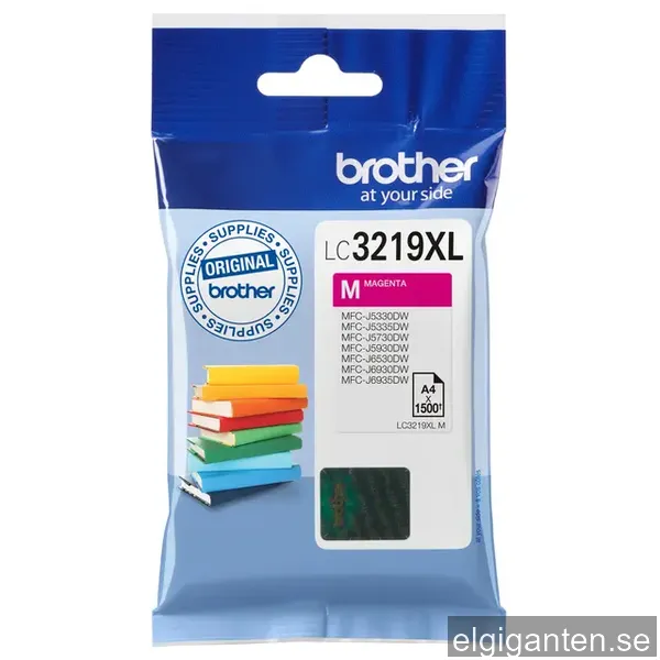Brother Bläck LC3219XLM Magenta