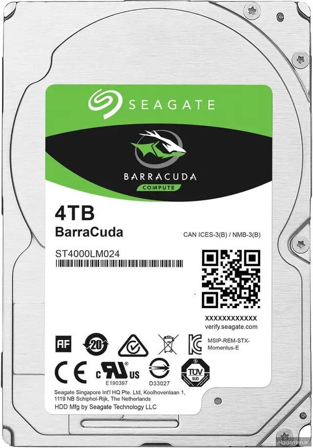 Seagate Barracuda 4TB 256MB Cache